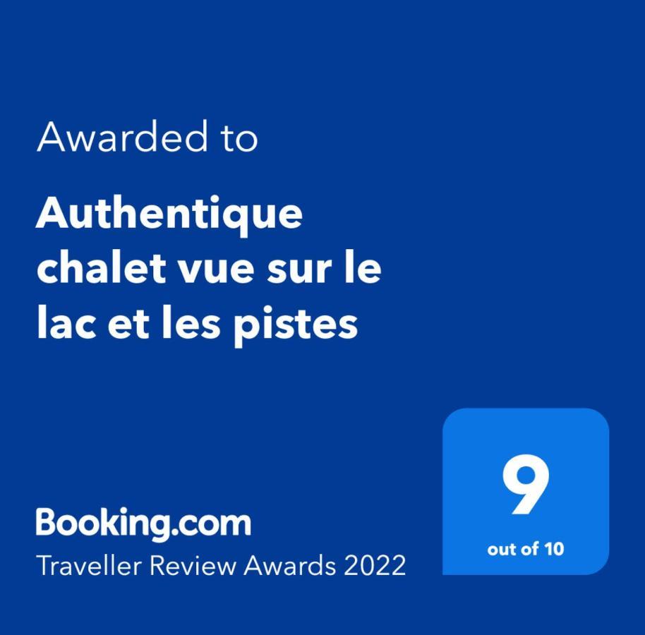 Authentique Chalet Vue Sur Le Lac Et Les Pistes Besse-et-Saint-Anastaise Exterior photo